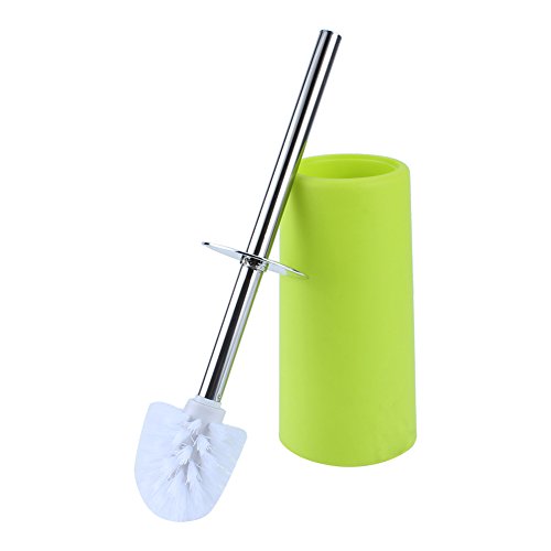 GOTOTOP Lime Green Bathroom Accessories Green Bathroom Accessories Set Bathroom Sets Accessories 6PCS Includes Toothbrush Holder,Waste Bin,Soap Dish,Toilet Brush,Rinse Cup Sprayer Bottle,Green