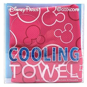 Disney Parks - Cooling Towel - Mickey Icon - Pink