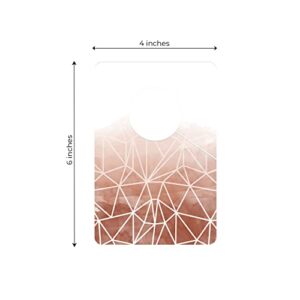 Write On Watercolor Ombre Clothing Dividers / 10 Patterned Double Sided Closet Dividers/DIY Clothing Rack Dividers/Made In The USA