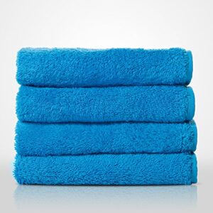 16"x 29" - 100% turkish cotton terry hand towel (turquoise)