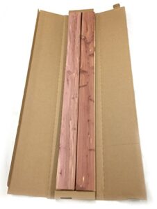 cedar elements aromatic red cedar planking closet liner - tougue and groove (30 square feet (2pk))