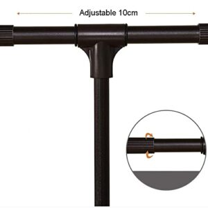 DONGYUE Pull Down The Closet Rod, Softly Close Rail, Lift Storage System, Hanger Rod for Hanging Clothes, Space-saving Coat Rack, Adjustable Width (size: 500-630mm) ( Size : 830-1150cm )