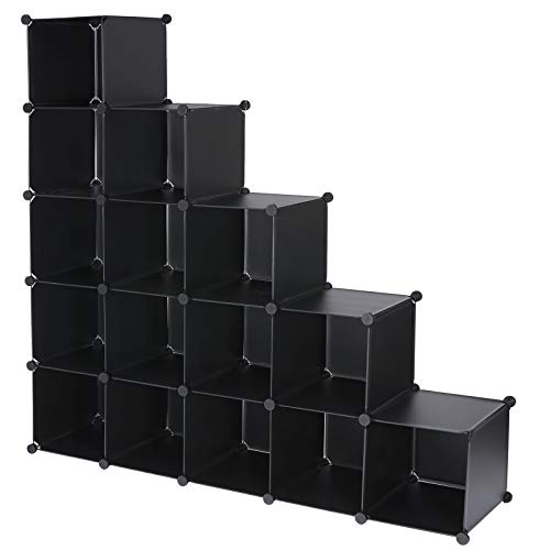 16-Cube Closet Organizer Storage Shelves Cubes Organizer DIY Cabinet Book Shelf