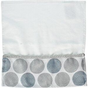 Avanti Linens - Washcloth, Soft & Absorbent Cotton Towel (Dotted Circles Collection)