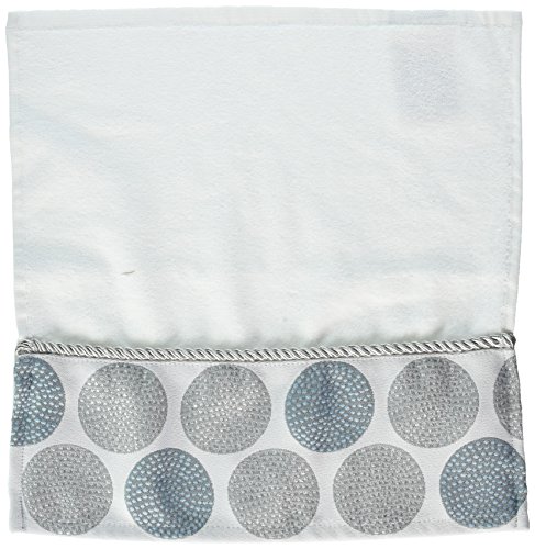 Avanti Linens - Washcloth, Soft & Absorbent Cotton Towel (Dotted Circles Collection)