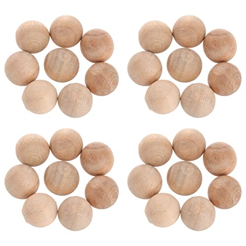 iplusmile 200PCS Cedar Balls Camphor Balls Fresh Scented Sachets Clothes Moth for Closets Drawers Clothes Storage