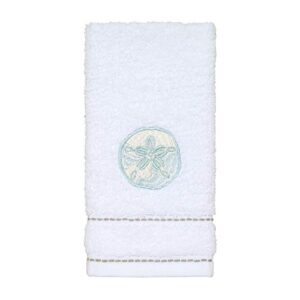 avanti linens - fingertip towel, soft & absorbent cotton towel (farmhouse shell collection)