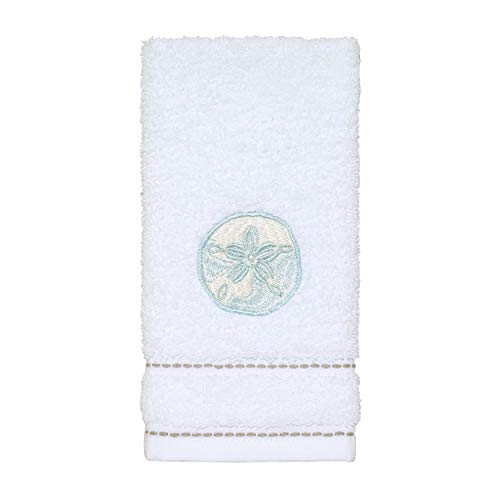 Avanti Linens - Fingertip Towel, Soft & Absorbent Cotton Towel (Farmhouse Shell Collection)