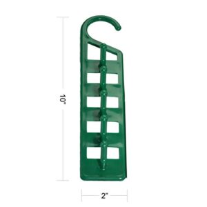 Home-X Set of 4 Space Saving Hanger Holders, Creates Extra Storage Space