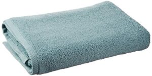 home source international microcotton luxury shower towel, aqua blue