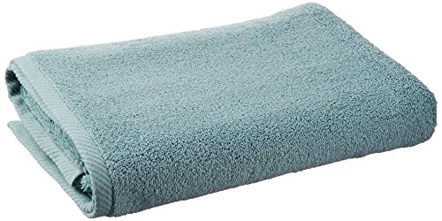 Home Source International MicroCotton Luxury Shower Towel, Aqua Blue