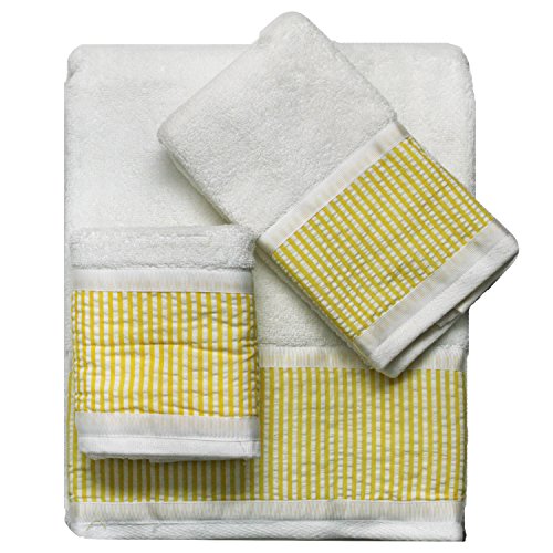 Homewear Sunny Day Fingertip Towel, Yellow