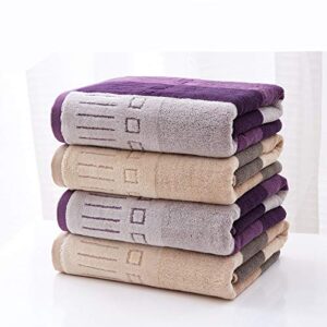 4 Pack Washcloths 100% Cotton Washcloths Set, 13 x 13 inches, Soft Bathroom Wash Cloths, Highly Absorbent Thickened Face Towels, Fingertip Towels, Luxury Face Cloths Wach Cloths for Bathroom Hotel Spa