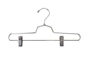 nahanco sld-pant metal pant hangers, 14", chrome (pack of 100)