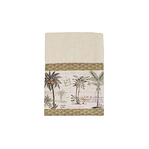 Avanti Linens - Washcloth, Soft & Absorbent Cotton (Colony Palm Collection)