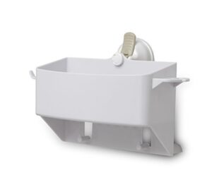 changing lifestyles safe-er-grip tub organizer, white