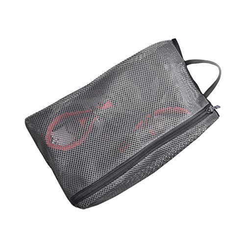 LIOOBO Shoe Socks Zipper Shoe Bag Shoe Storage Bag Nylon Travel Shoe Bag Multipurpose Pouch for Socks Footwear Clothes Shoe Storage Organizer