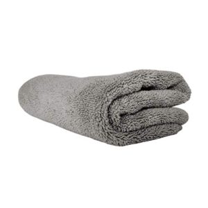wove extra soft hand towel for sensitive skin, grey