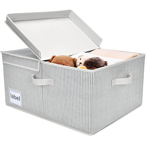 GRANNY SAYS Bundle of 1-Pack Extra Large Storage Bins for Closet & 2-Pack Closet Storage Bins