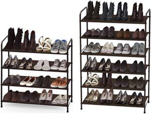 simple houseware shoe rack storage organizer set - 2 shoe racks