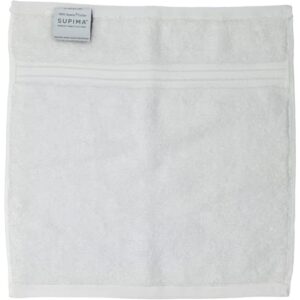 Marquis Mills Set of 24-14" x 14" White Washcloths Embrace Collection Luxurious Super Soft Supima Cotton