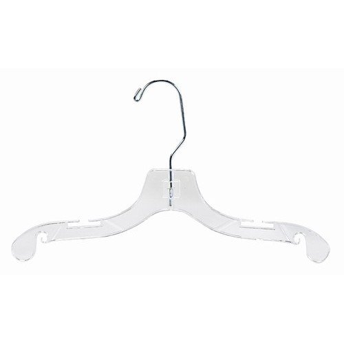 Only Hangers Children's Clear Plastic Dress Hanger - 12" (100)