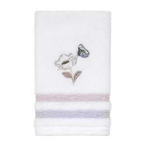 avanti linens island view collection, fingertip towel, white