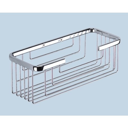 Gedy 2419 Wire Shower Basket, Chrome