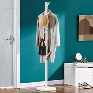 CDYD Solid Wood Living Room Floor Hanger Creative Bedroom Hanger Porch Vertical Hanger (Color : OneColor, Size