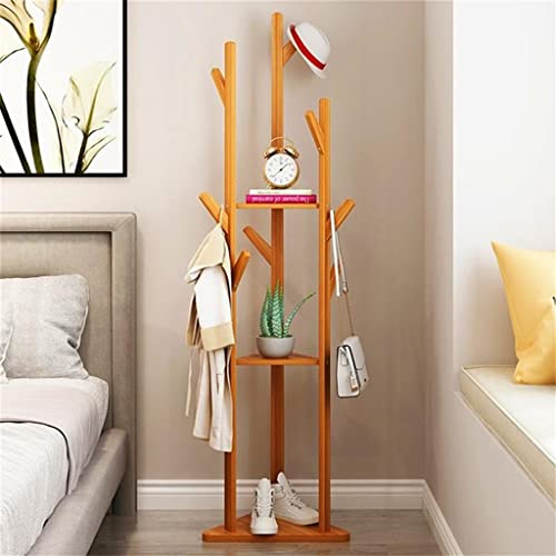 CDYD Natural Hanger Rack Multifunctional Hanger Coat Rack Floor Hanger Hanger