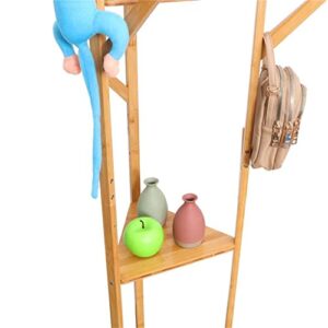 CDYD Natural Hanger Rack Multifunctional Hanger Coat Rack Floor Hanger Hanger