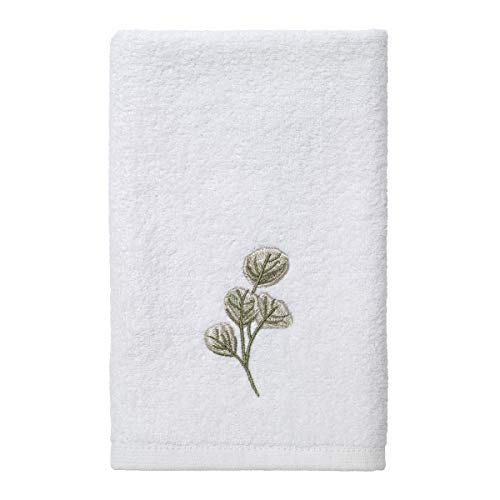 Avanti Linens - Decorative Fingertip Towel, Soft & Absorbent Cotton Towel (Ombre Leaves Collection)