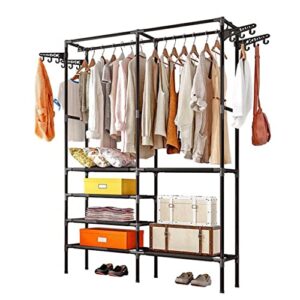cdyd coat rack floor bedroom hanger simple clothes rack household multifunctional clothes drying rack (color : d, size : 86 * 174cm)