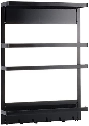 Yamazaki Rack, Steel, Black, One Size