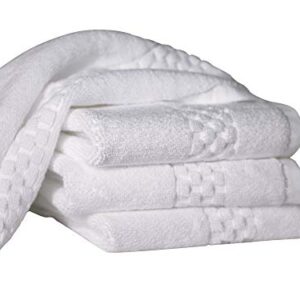 The Ritz-Carlton Washcloth - White - 100% Cotton - 13" x 13"