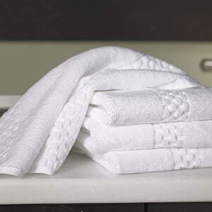 The Ritz-Carlton Washcloth - White - 100% Cotton - 13" x 13"