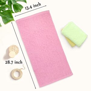 24 Pack Hand Towels for Bathroom Individually Wrapped, 3 Colors Cotton Hand Towel Set for Bathrooms, Soft Bath Hand Towel, Hand Towel Face Towel Set Individually Wrapped