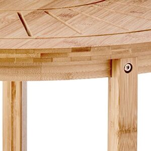 Redmon since 1883 Bamboo Spa Style Corner Seat Shower Bench