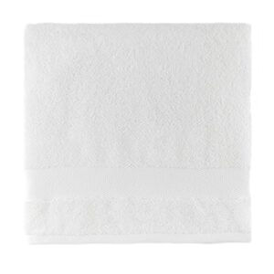 sferra bello wash cloth (12" x 12") - white