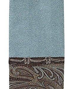 Avanti Linens Bradford Embellished 4-Piece Decorative Towel Set Mineral