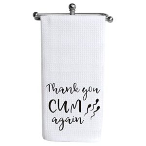 funny naughty bathroom wash towel for boyfriend husband humorous birthday christmas bathroom hand towel gift