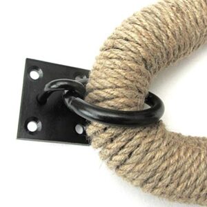 Shihan Battle Rope Anchor Plate for Wall or Floor Fixing Vertically Horizontally Power Sports TS-3