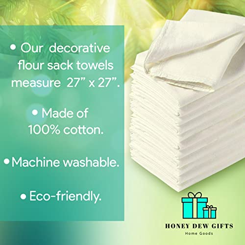 Honey Dew Gifts Funny Kitchen Towels, My Bathroom was Clean Last Week Sorry You Missed it Flour Sack Towel, 27 inch by 27 inch, 100% Cotton, Multi-Purpose Bathroom Hand Towel