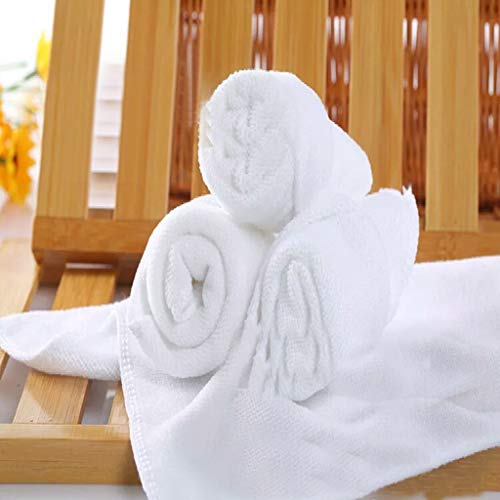 PINGPING Multifunctional 10PC Car Home White Towel Cleaning Towel Microfiber Cleaning Supplies Fast Drying Washcloth (White, One Size)