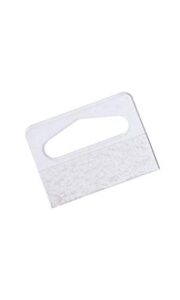 sswbasics slotted hang tabs with adhesive - pack of 200