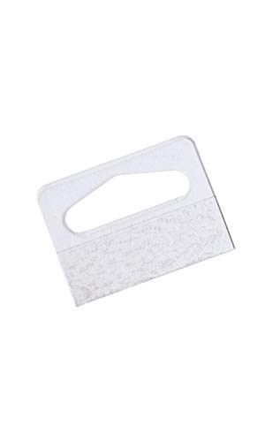 SSWBasics Slotted Hang Tabs with Adhesive - Pack of 200