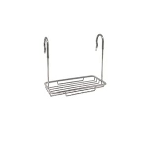 CSI Bathware Universal Wire Accessory Tray for Grab Bar, Small (Polished Stainless)