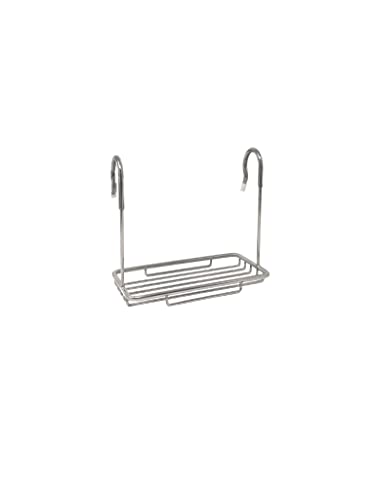 CSI Bathware Universal Wire Accessory Tray for Grab Bar, Small (Polished Stainless)