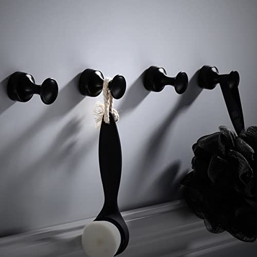 Cabilock 1 PC Dress Rack Black Clothes Hanger Batnroom Hanger Home Storage Hanger Coat Hanger Household Clothes Hook Hanger for Home