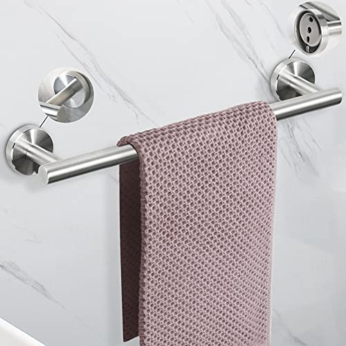 NearMoon 5 Pcs Bathroom Hardware Set SUS 304 Thicken Stainless Steel-Towel Bar Set Include 16" Towel Rod+Toilet Paper Holder+3 Multifunctional Hooks Bathroom Accessories (Brushed Nickel)